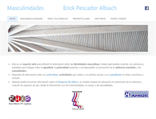 Tablet Screenshot of masculinidades.com